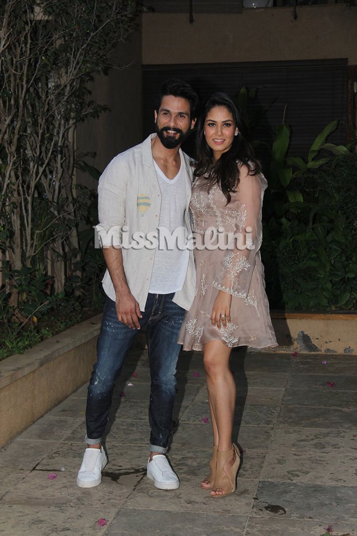 Shahid Kapoor and Mira Kapoor