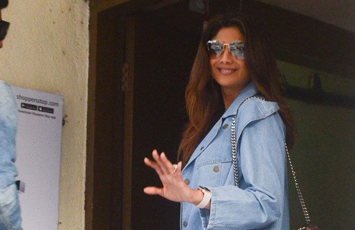 Shilpa Shetty Added This One Element To Her Basic Outfit &#038; It Totally Worked