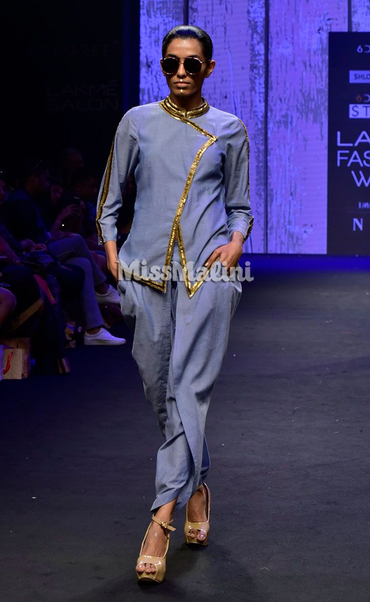 Shloka Sudhakar at Lakme Fashion Week SR18