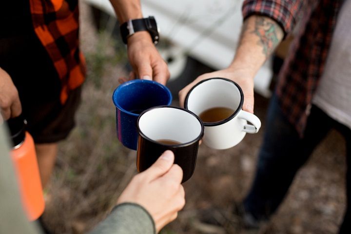 Three Coffee Mugs (Image Courtesy: Shutterstock)
