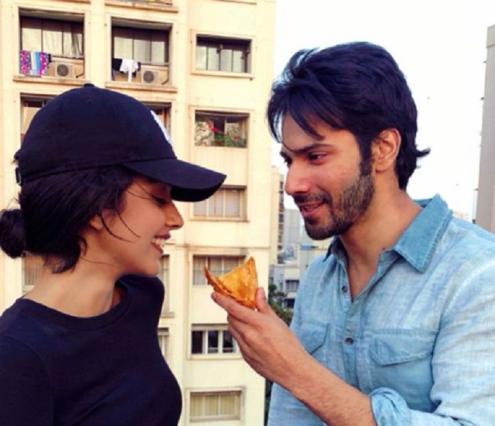 Banita Sandhu and Varun Dhawan