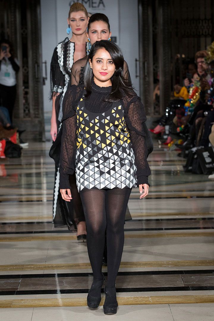 Vidhi Wadhwani at London Fashion Week FW18