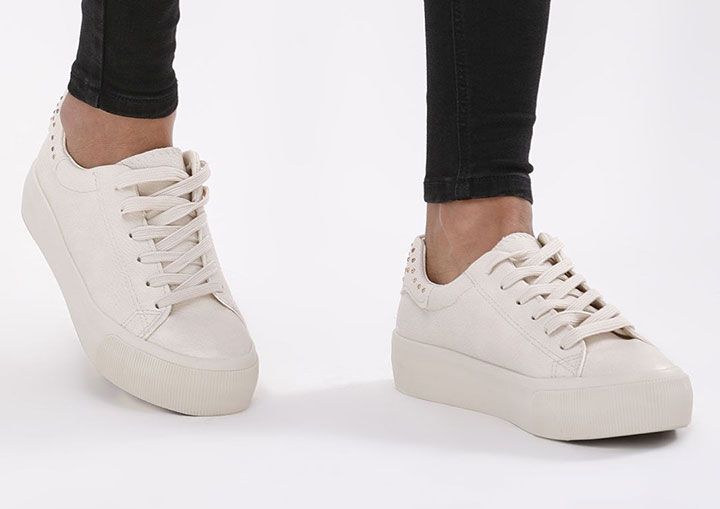Off white trainers from KOOVS.COM