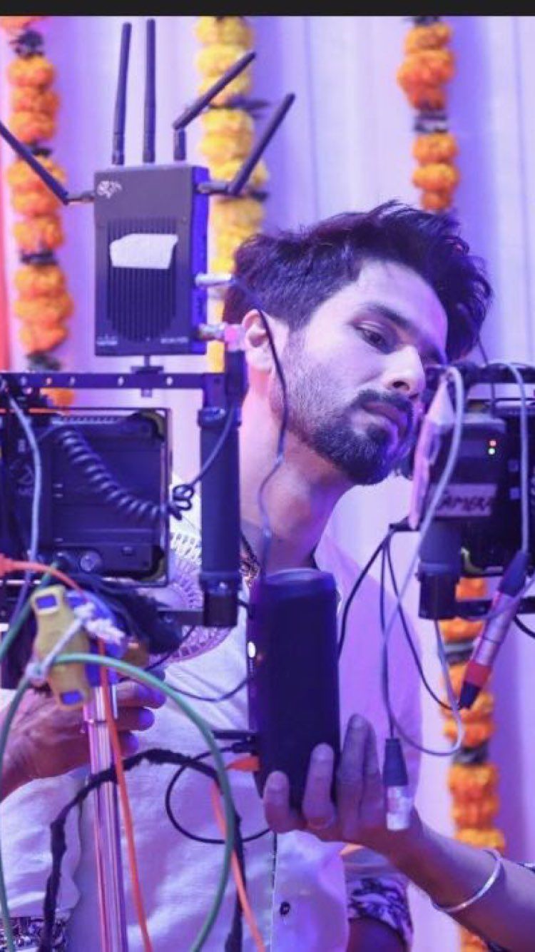 Shahid Kapoor shots for a song for BGMC 02