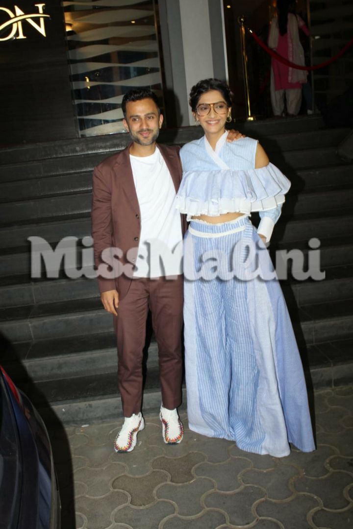 Anand Ahuja and Sonam Kapoor at Veere Di Wedding preview 01