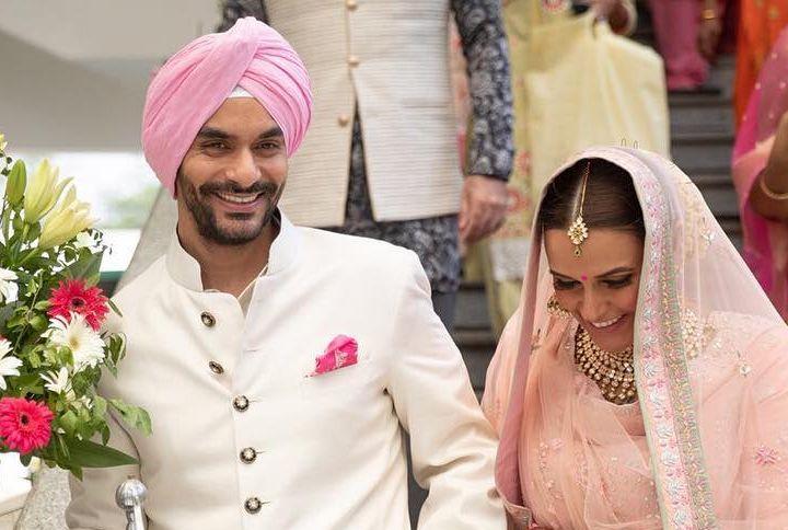Neha Dhupia’s Father Shuts Down Pregnancy Rumours About The Actress