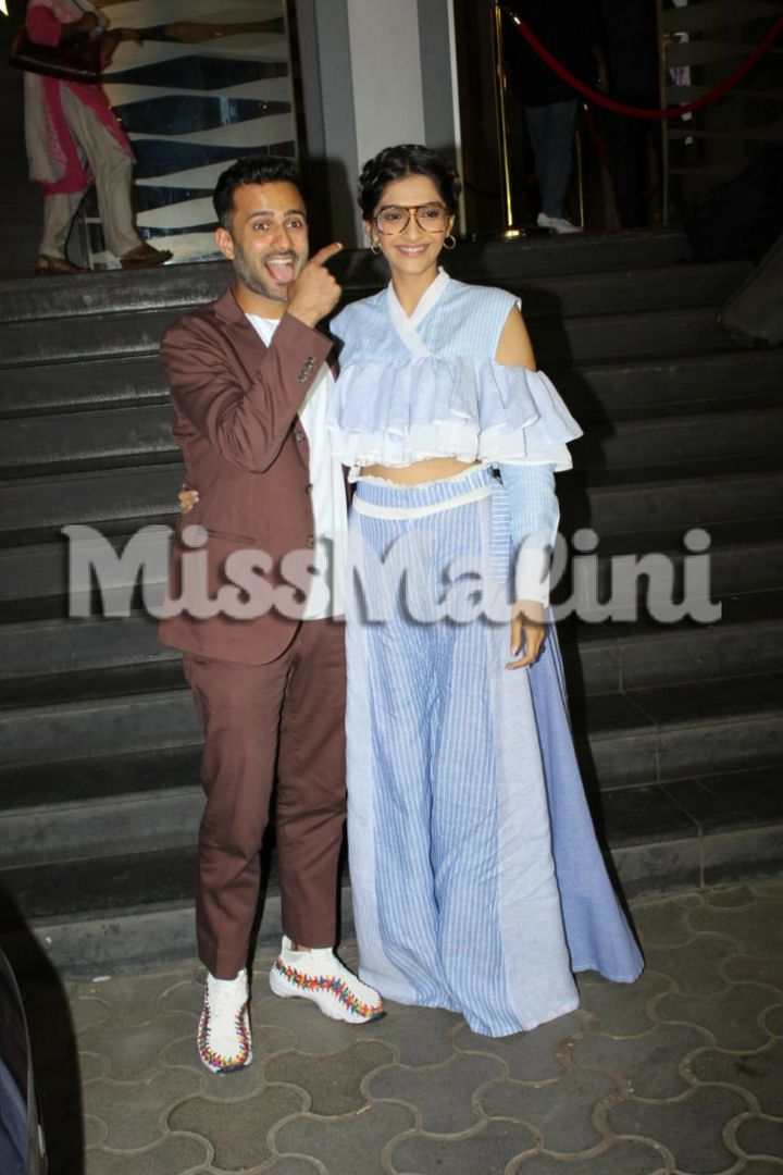 Anand Ahuja and Sonam Kapoor at Veere Di Wedding preview 03