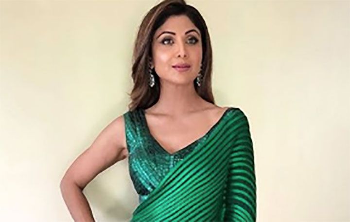 Emerald Green Makes A Comeback Thanks To Shilpa Shetty Kundra’s Stunning Sari