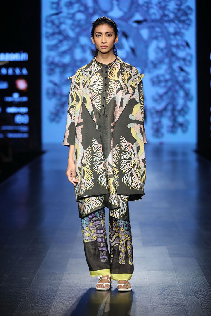 Aartivijay Gupta at Amazon India Fashion Week AW18 in New Delhi