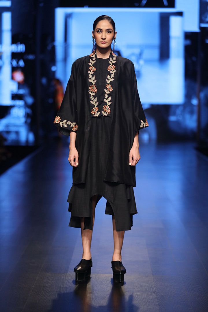 Aekatri By Charu Vij at Amazon India Fashion Week AW18 in Delhi.