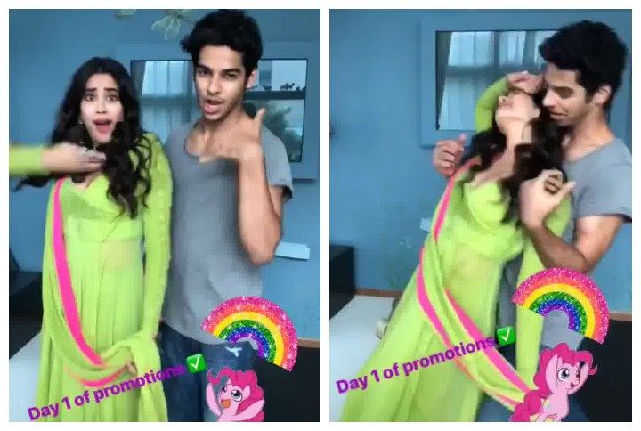 Video: Proof That Janhvi Kapoor &#038; Ishaan Khatter Are As Dramatic As We’d Expected