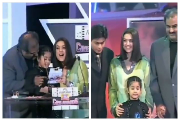 This Throwback Video Of Janhvi Kapoor Giving An Award To Shahrukh Khan Is Too Cute