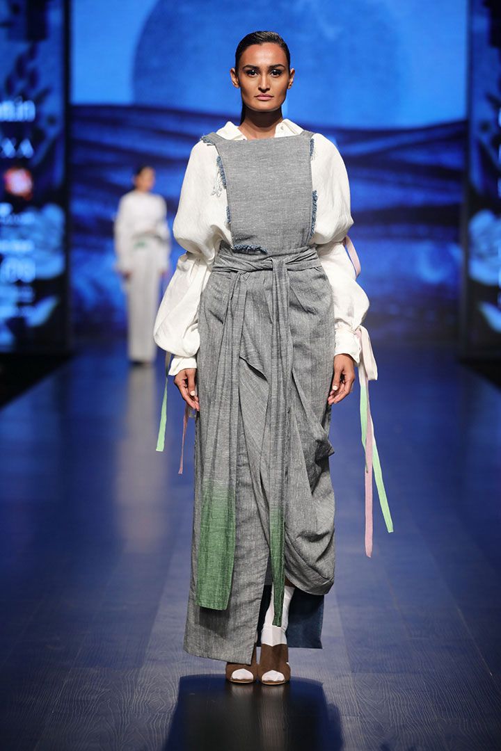 Diksha Khanna at Amazon India Fashion Week AW18 in Delhi