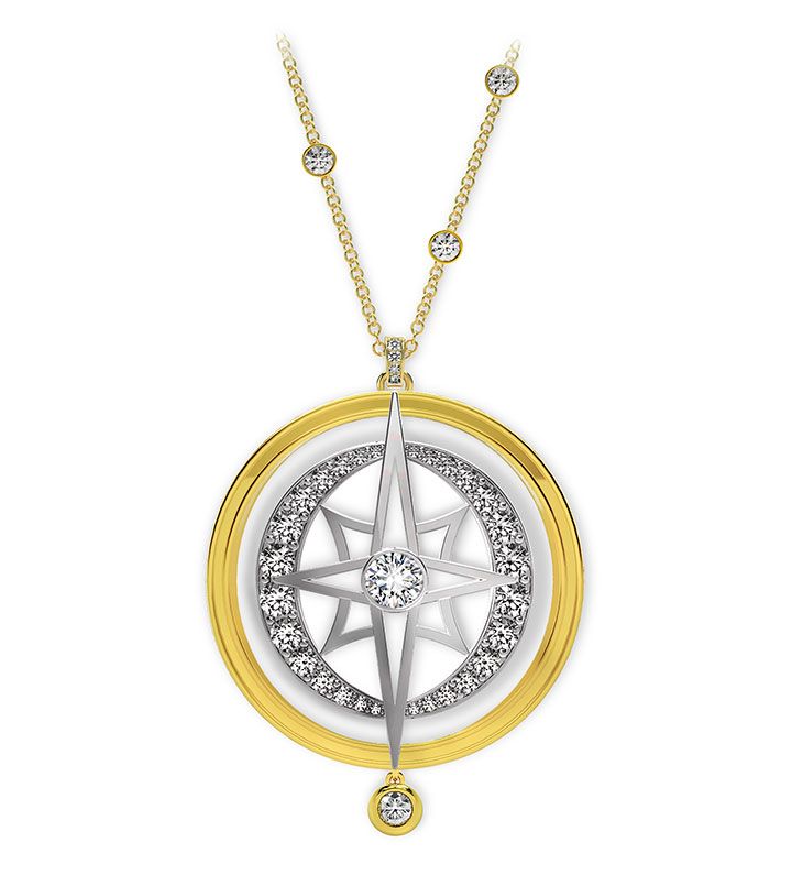 Forevermark pendant from The Artemis collection by Bibhu-Mohapatra