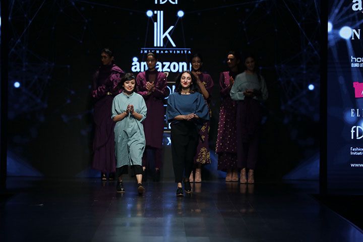 ILK by Shikha Grover Goel and Vinita Adhikari at Amazon India Fashion Week AW18 in New Delhi