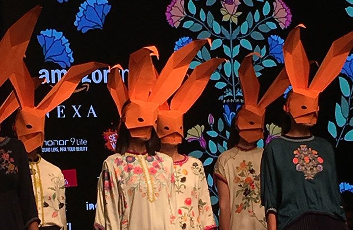 We Spotted Bunnies On The Runway At AIFW