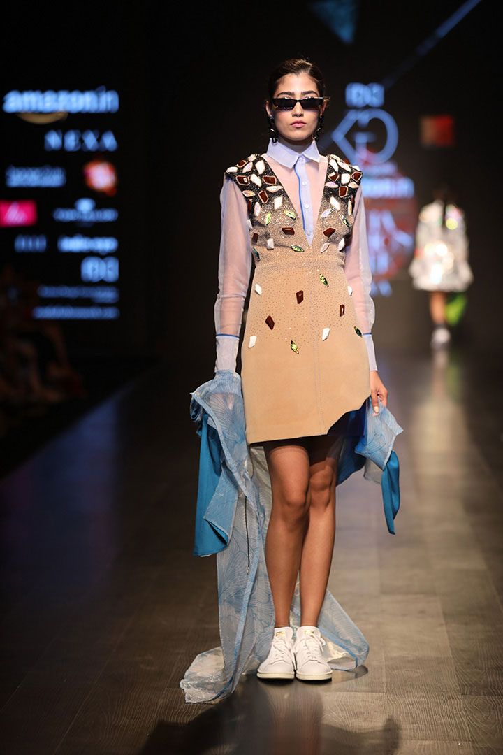 Kanika Goyal Label at Amazon India Fashion Week AW18 in Delhi