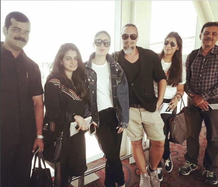 Photos: Kareena Kapoor Chilling With Her Team In Dubai