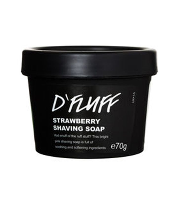LUSH D'Fluff Strawberry Shaving Soap | Source: LUSH