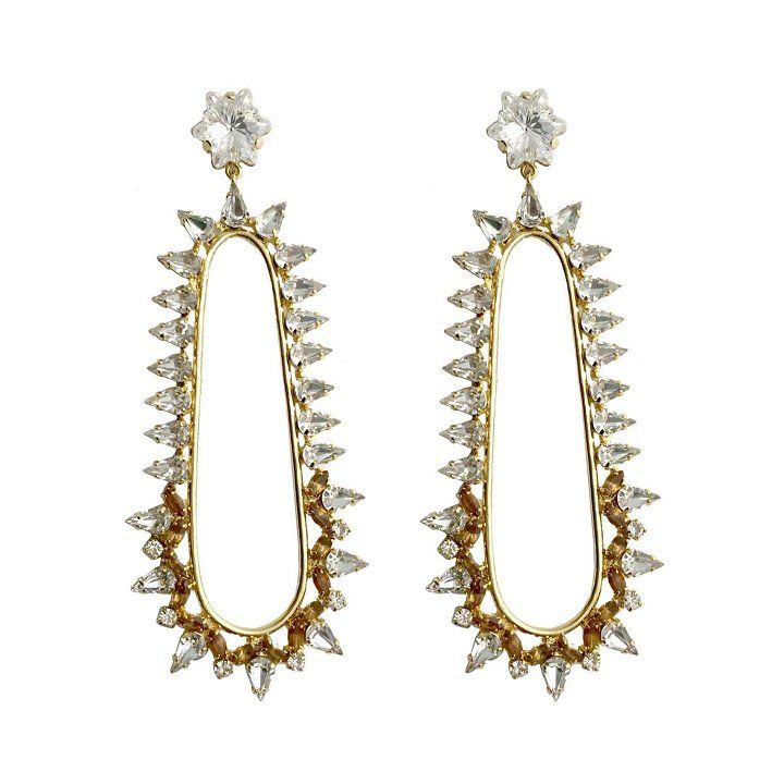 Long Frost Drop Earrings (Source: Maithali Kabre)