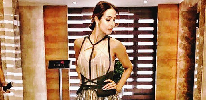 Malaika Arora’s Plastic Skirt Needs All Of Your Attention RN