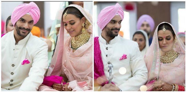Neha Dhupia And Angad Bedi Got Hitched And We Cannot Keep Calm