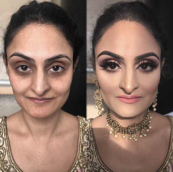 14 Makeup Before &#038; Afters To Inspire Brides-To-Be