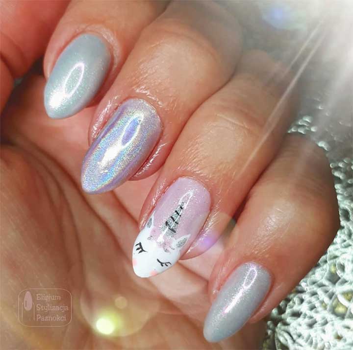 Unicorn Nails (Source: Instagram: @elizjum_stylizacjapaznokci)