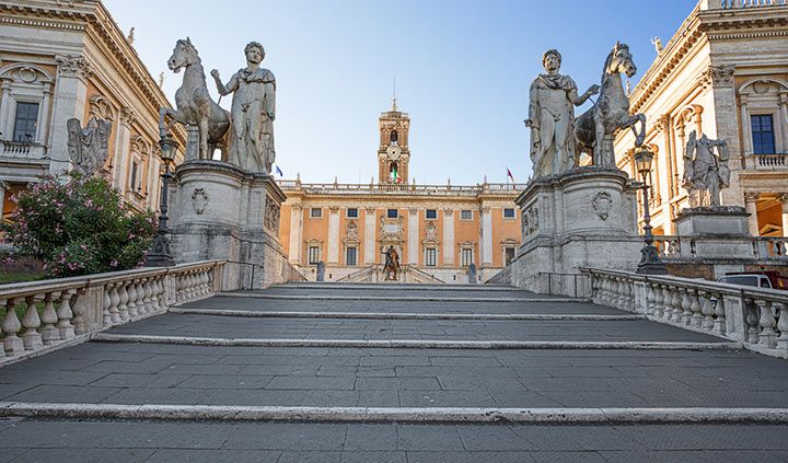 The Capitoline Hill, Rome, Italy | Image Courtesy: Shutterstock