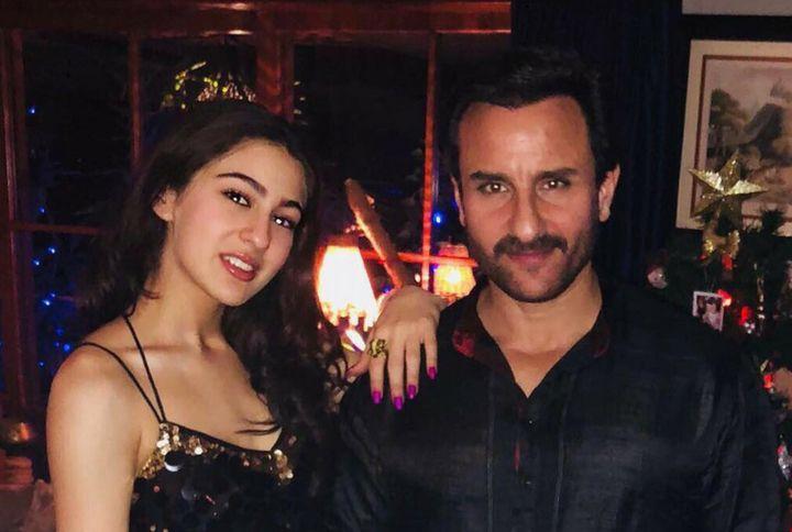 Sara Ali Khan Posted Dad Saif Ali Khan’s Birthday Cake’s Photo And It’s As Royal As He Is