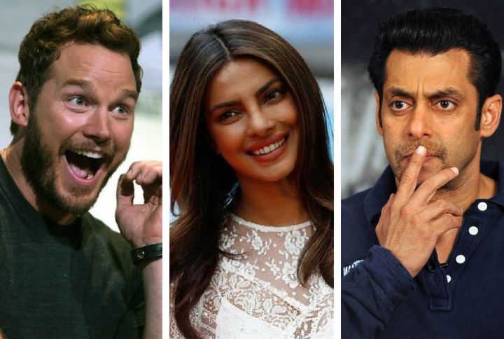 Chris Pratt, Priyanka Chopra and Salman Khan