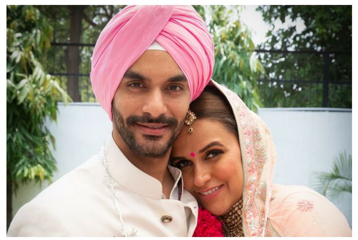 Neha Dhupia And Angad Bedi Give Their First Statement After The Wedding
