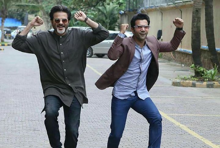 Anil Kapoor and ajkummar Rao for Fanney Khan promotions