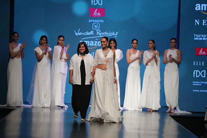 Liva presents Schulen Fernandes for Wendell Rodricks at Amazon India Fashion Week AW18 in New Delhi
