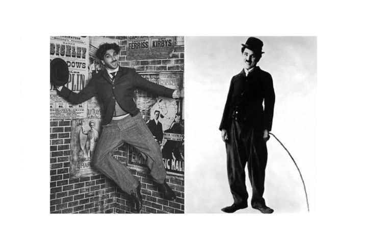 Photos: Ranveer Singh Recreates The Magic Of Charlie Chaplin