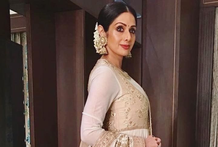 Sridevi Honoured With The Best Actress Award For Mom At The 65th National Film Awards