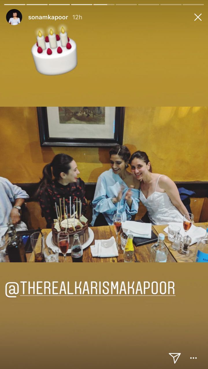 Karisma Kapoor's birthday dinner