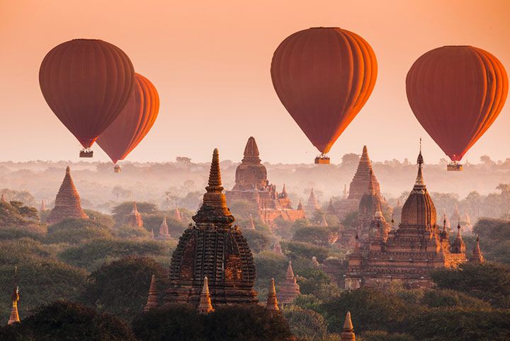 Bagan (Image Courtesy: Shutterstock)