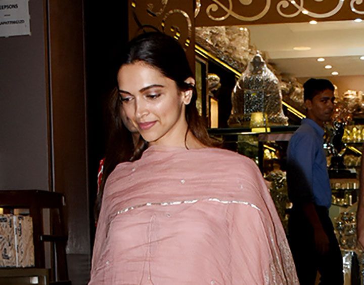 Deepika Padukone In This Cotton Anarkali Will Give You Major Heart Eyes