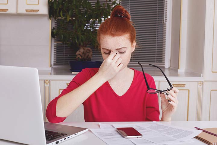 Taking Break From Computer Screen (Image Courtesy: Shutterstock)