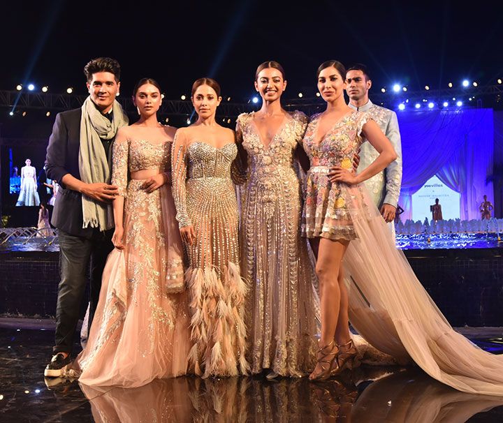 Celebrities for Manish Malhotra at Pune Fashion Show