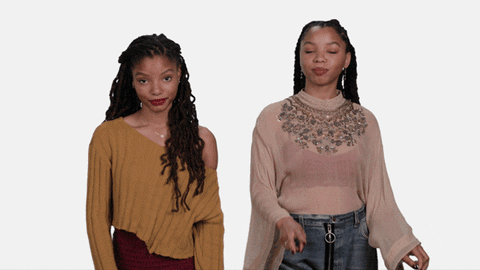 Im Out GIF by Chloe x Halle - Find & Share on GIPHY