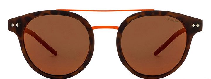 Orange Tortoiseshell Polarized Sunglasses | Image Source: www.lenskart.com