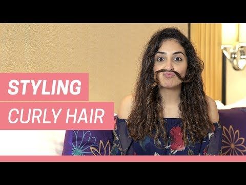 How I Style My Curly Hair | Beauty BFF | MissMalini