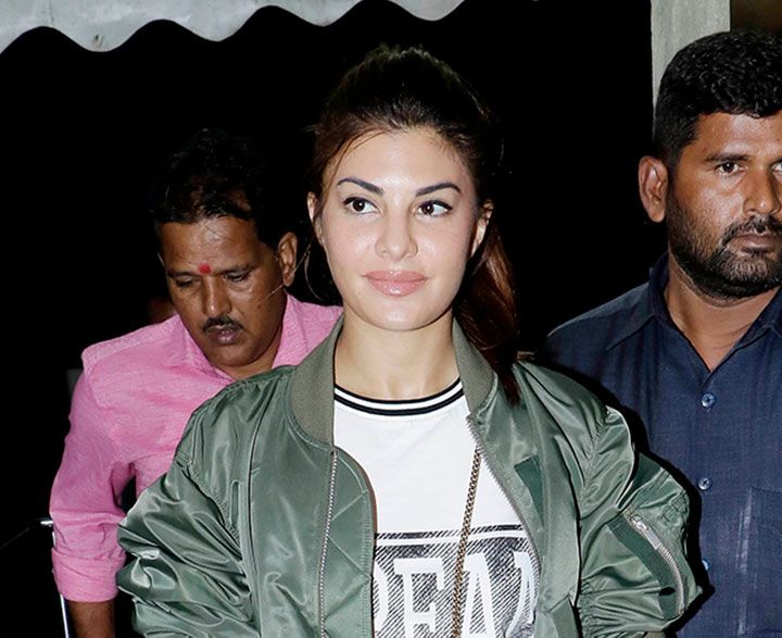 Jacqueline Fernandez In This Lacey Skirt Looks More Cool-Girl Than Lady-Like