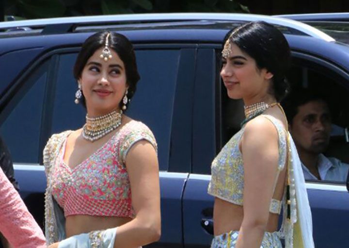 We’re Obsessing Over Janhvi & Khushi’s Look At Sonam Kapoor’s Wedding