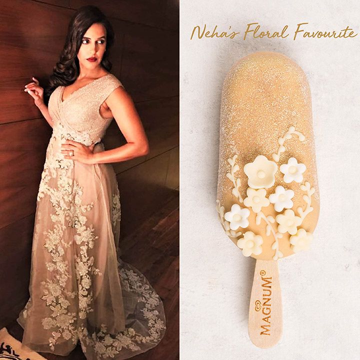 Neha Dhupia And Neha’s Floral Favourite Magnum