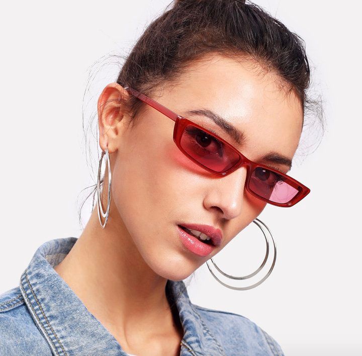 Red Tinted Sunglasses (www.shein.com)