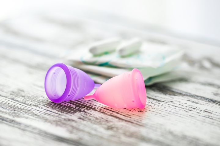 Menstrual Cup | Image Source: www.shutterstock.com