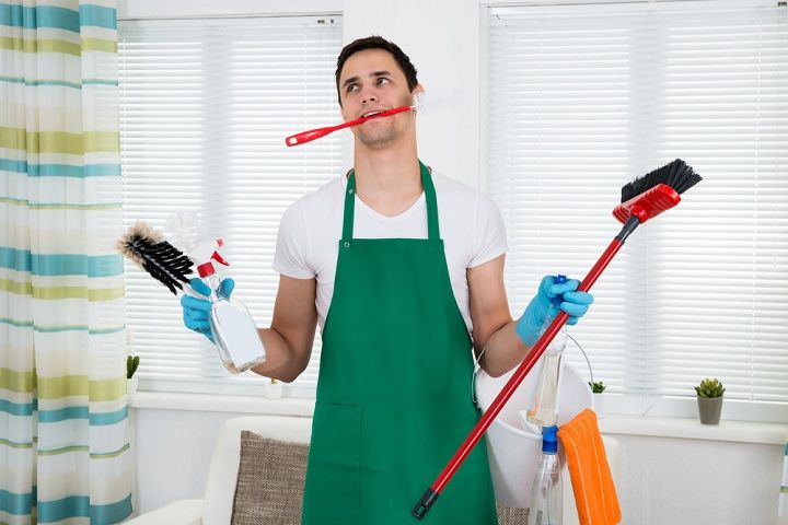 Cleaning The House (Image Courtesy: Shutterstock)